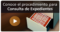 Consulta el procedimiento para Consulta de Expedientes